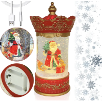 Новорічний музичний декор-світильник 813 із підсвіткою